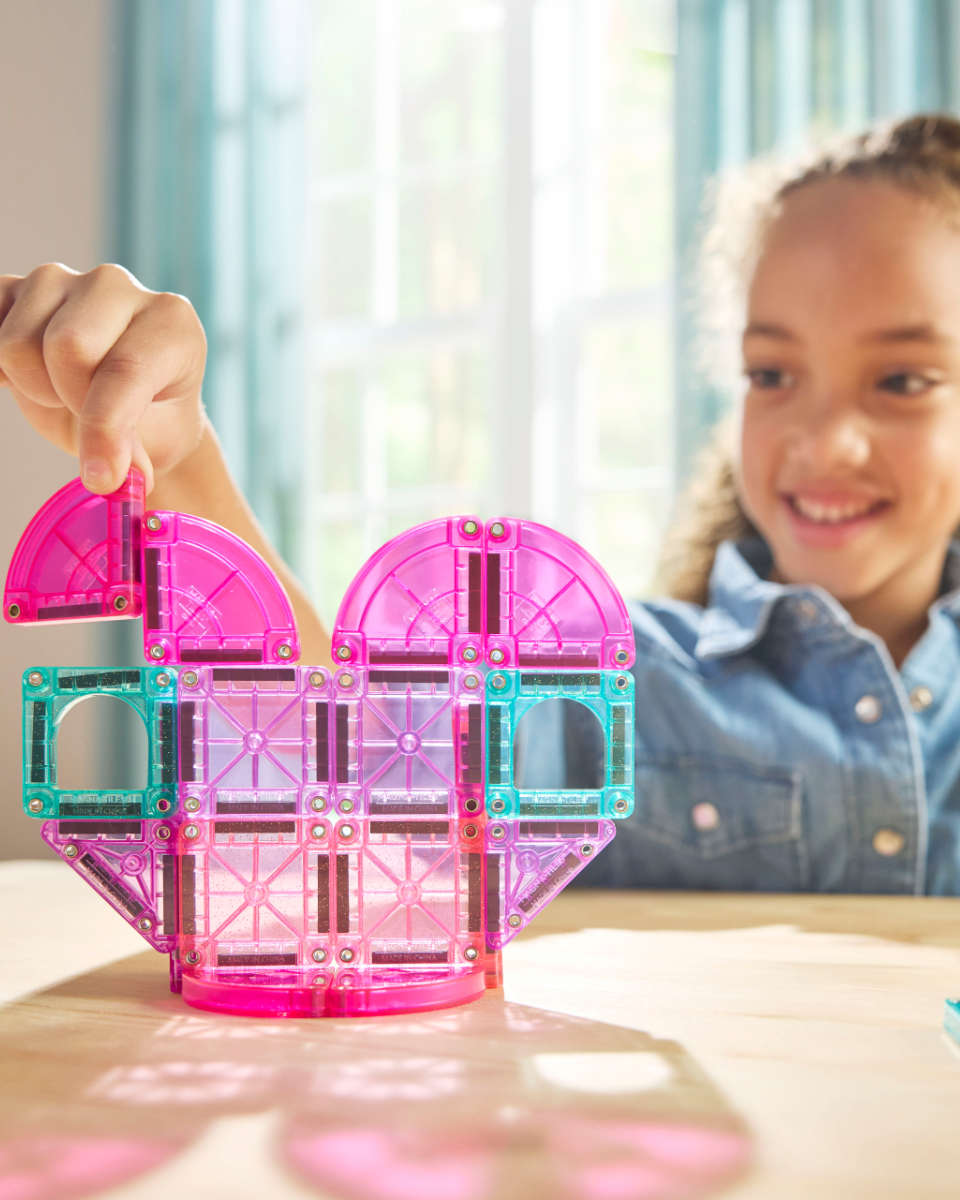 Magna-Tiles microMAGS Heart to Heart Reiseset - 26 Teile