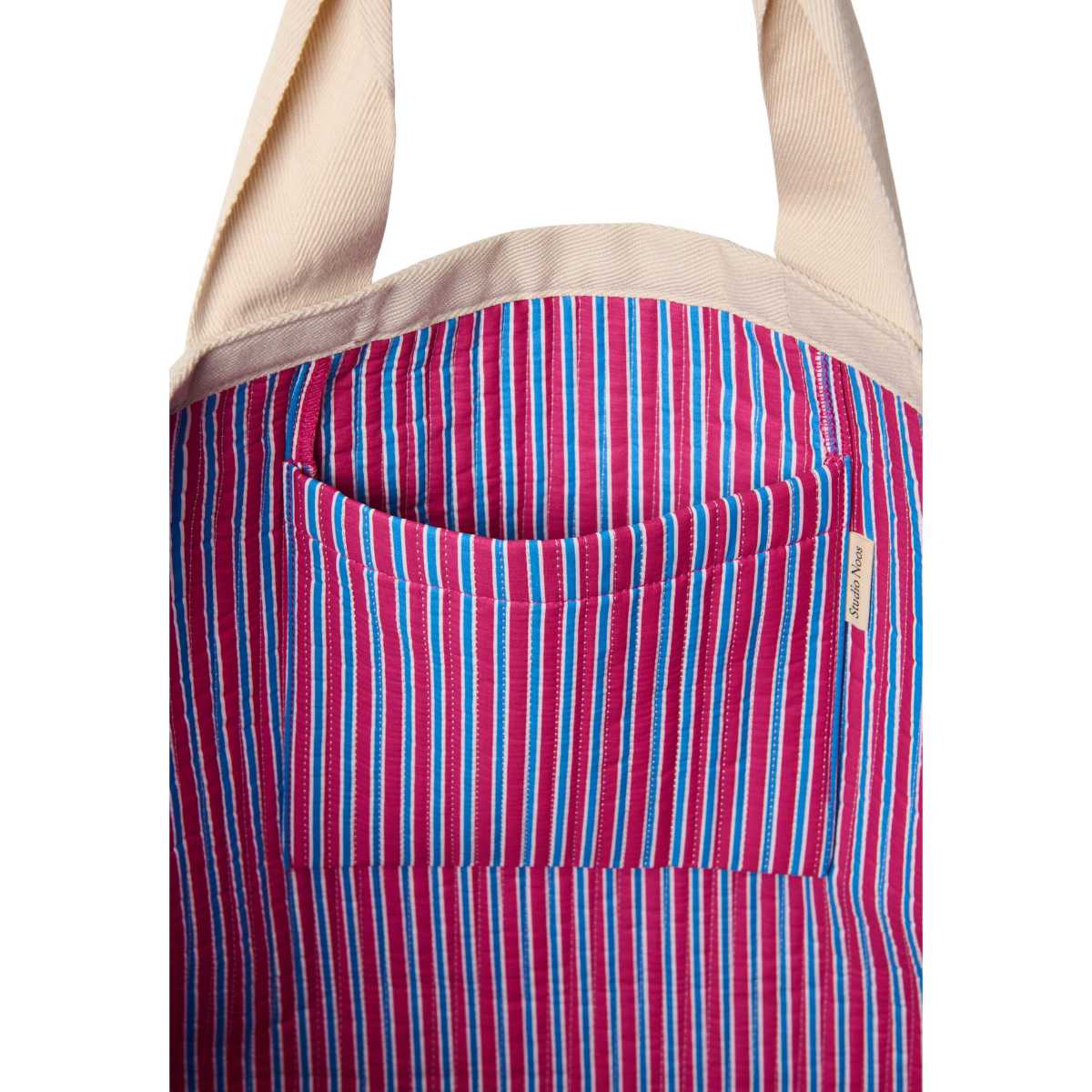 Studio Noos Poplin Stripe Strandtasche 70x46 cm