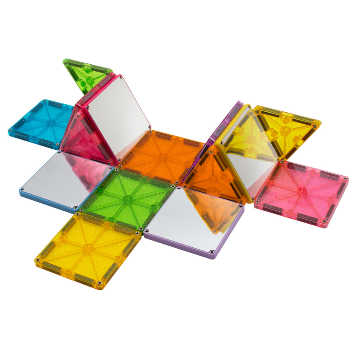 Magna-Tiles Stardust – 15 Pieces