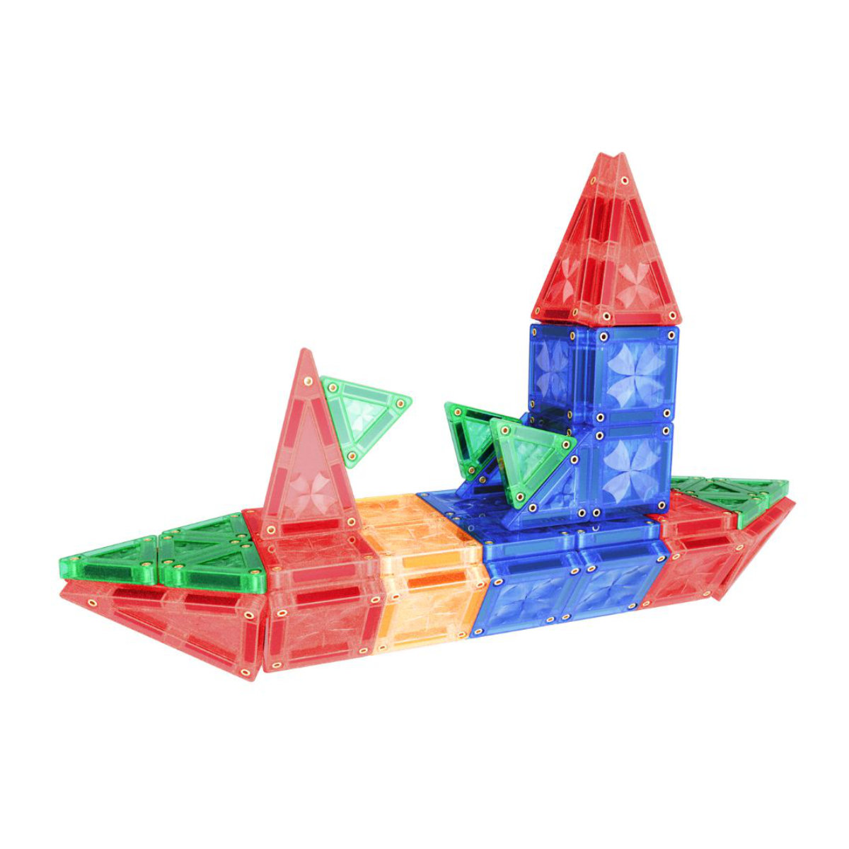 Cleverclixx Mini Tiles Pack Intense – 28 Teile Magnetbausteine
