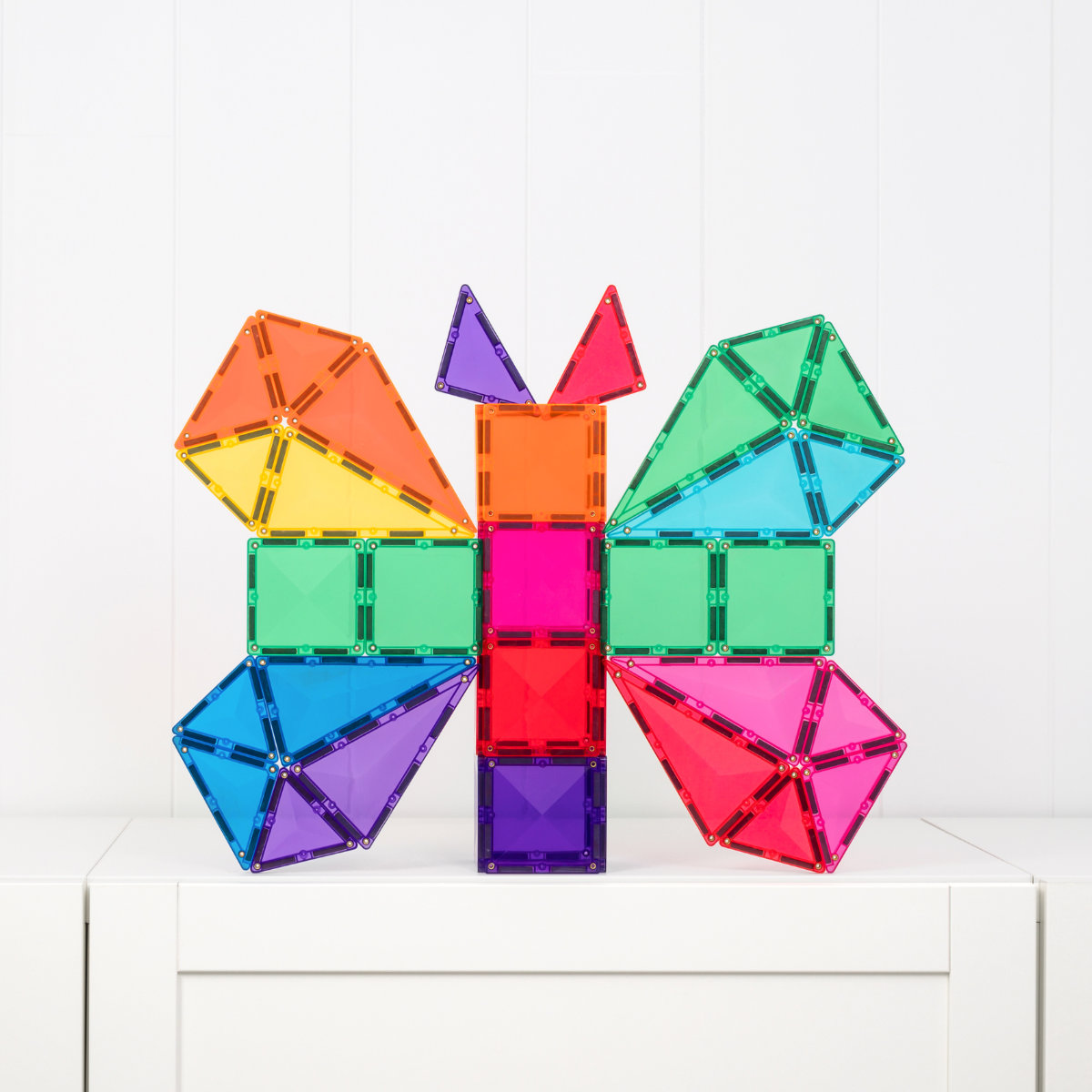 Connetix Magnetbausteine Bright Starter Pack – 56 Teile