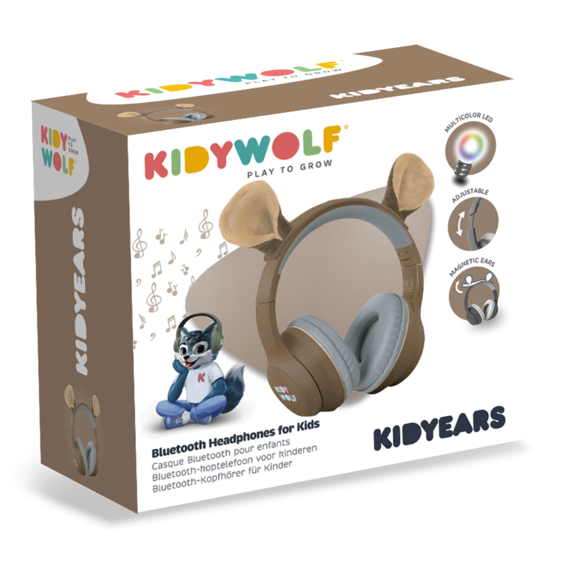 Kidywolf KIDYEARS Bluetooth Kinderkopfhörer