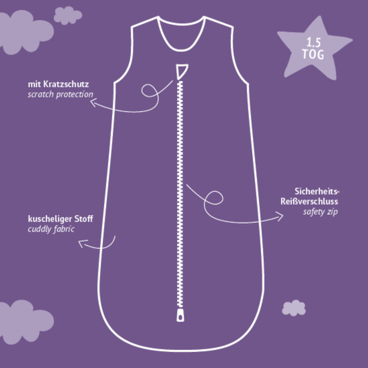 Träumeland Signature Sleeping Bag 1.5 TOG