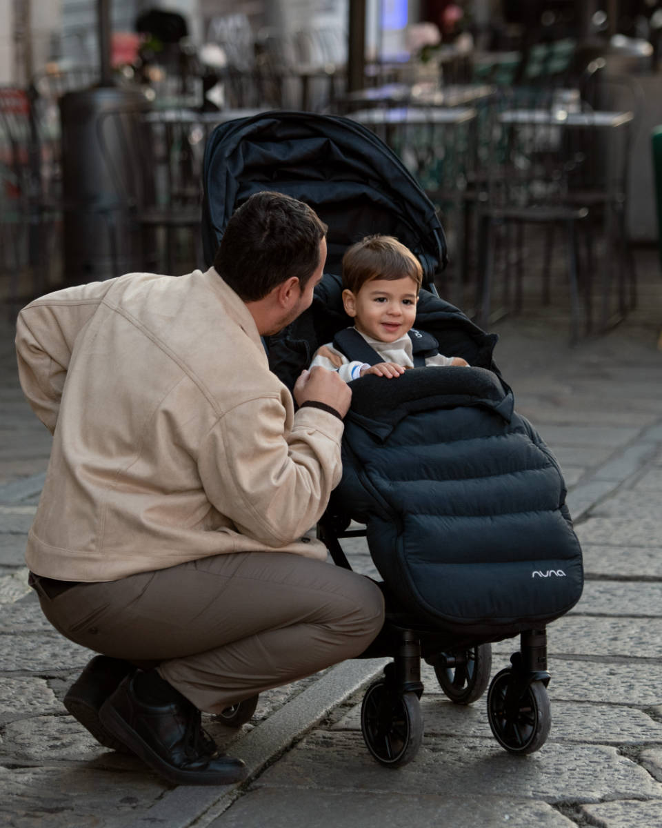 Nuna Stroller Winter Accessories in Merino Wool (Footmuff & Gloves)