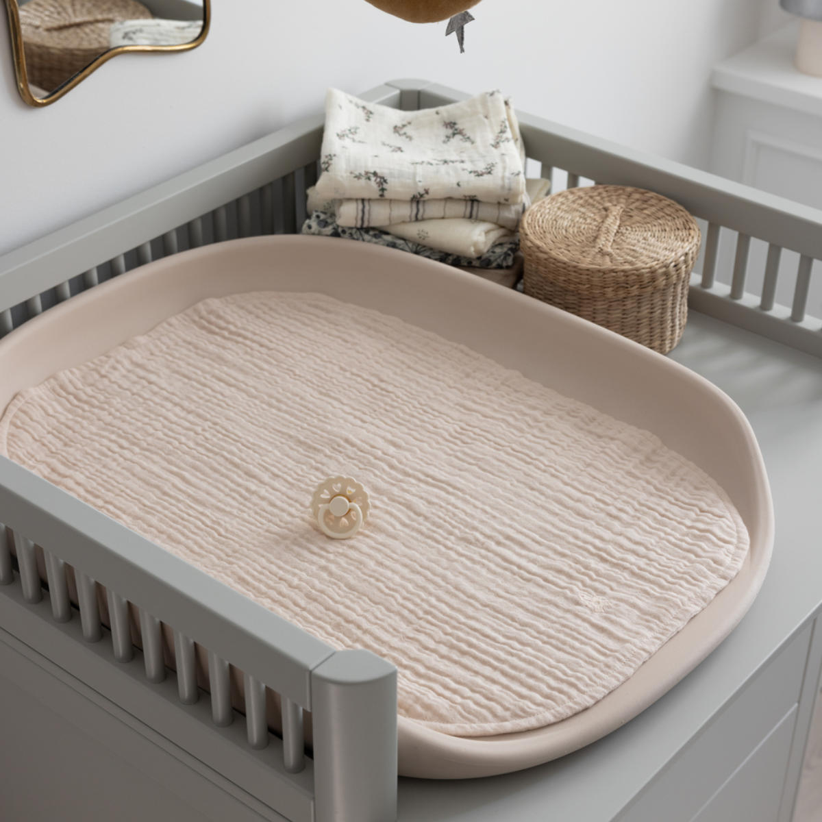 Sebra Muslin Changing Pad 6-layer, Pack of 2