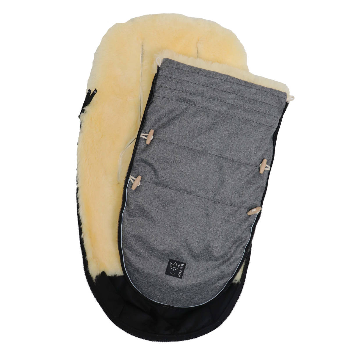 Kaiser Sheepskin Footmuff Love the Nature