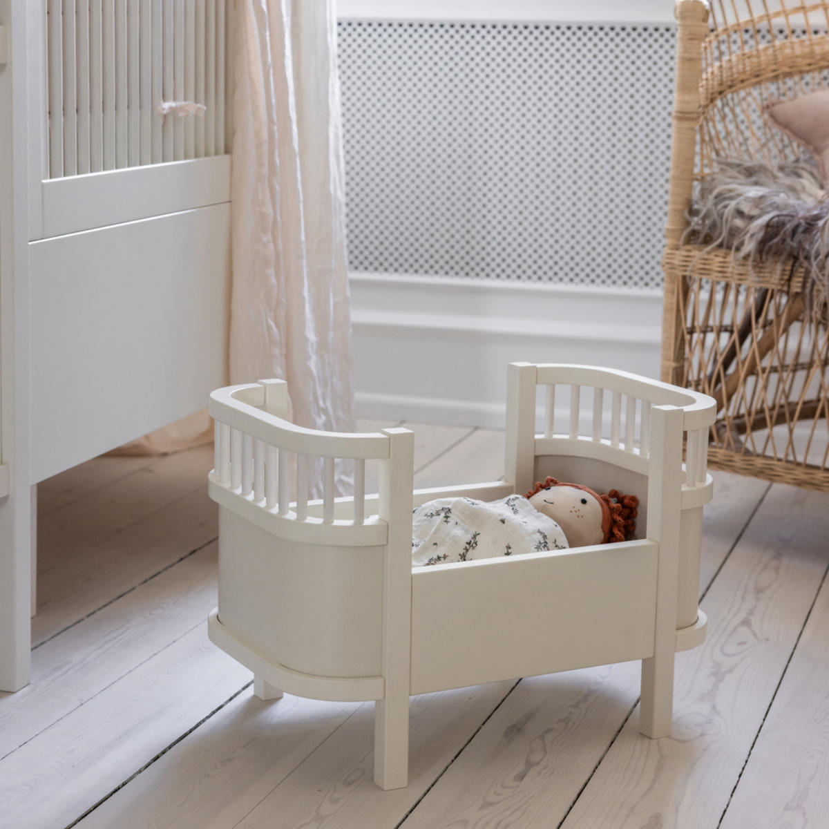 Sebra Puppenbett inkl. Matratze FSC