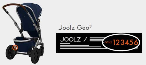 Joolz Geo 2 Front Wheels Replacement Set