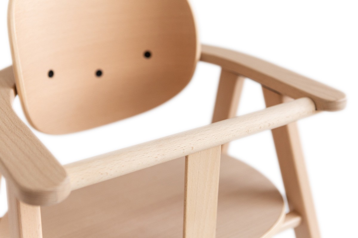 Nobodinoz GROWING GREEN Evolving 2 in 1 High Chair & Child's Chair