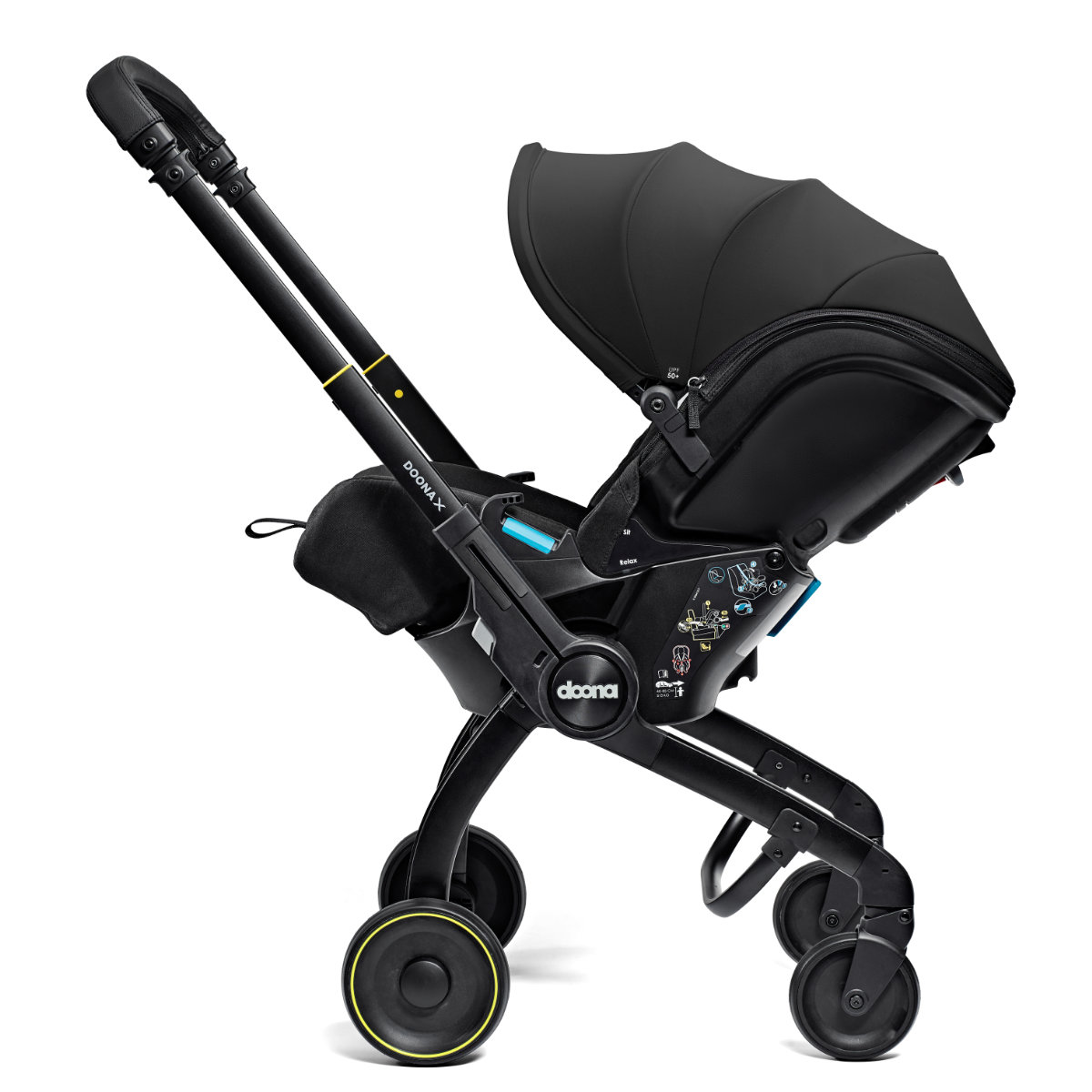 Doona X Infant Car Seat / Stroller with Doona X Isofix Base