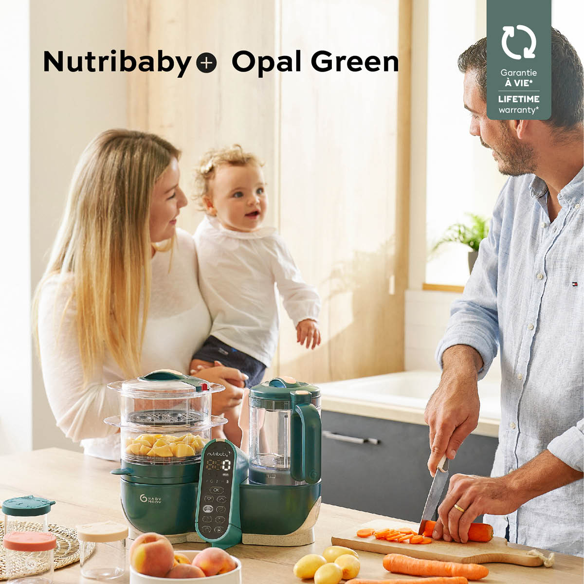 Babymoov Nutribaby(+) 6-in-1 Babynahrungszubereiter