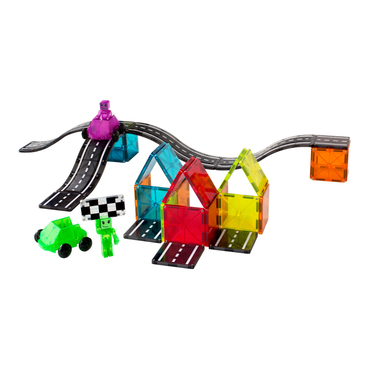 Magna-Tiles Downhill Duo - 40 Pieces