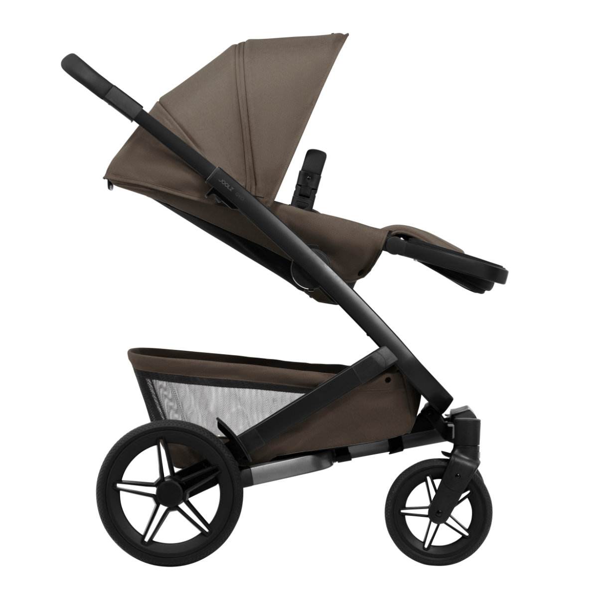Joolz Geo5 Kombikinderwagen in Braun - Seitenansicht