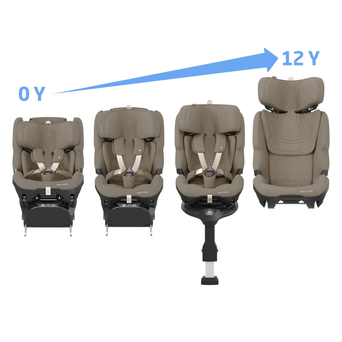 Maxi-Cosi Pearl XL Slide Pro i-Size Car Seat (3M-12Y)