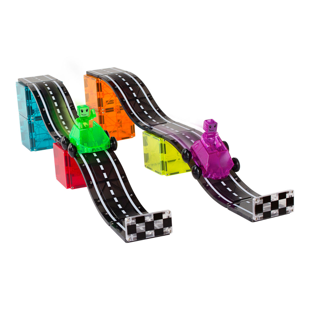 Magna-Tiles Downhill Duo - 40 Pieces