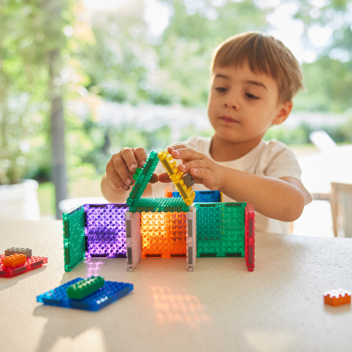 Cleverclixx Brick Tiles Pack Intense – 16 Teile