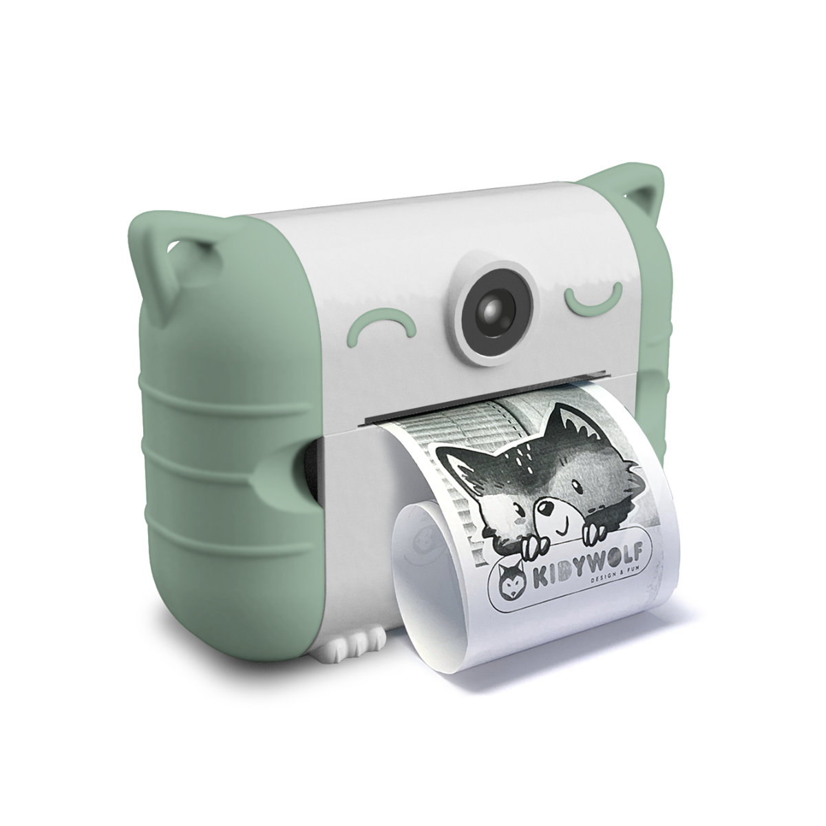 Kidywolf Kidyprint – Sofortbildkamera mit Thermodrucker