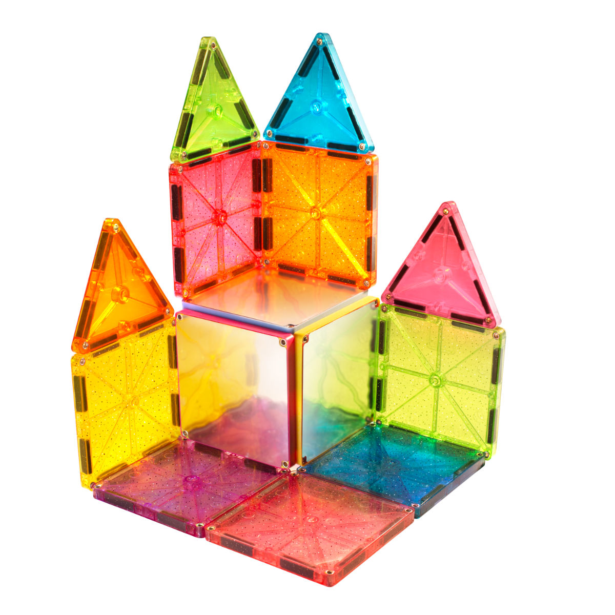 Magna-Tiles Stardust – 15 Pieces