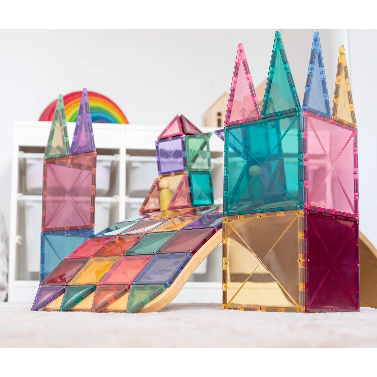Connetix Magnetbausteine Pastel Starter Pack - 64 Teile