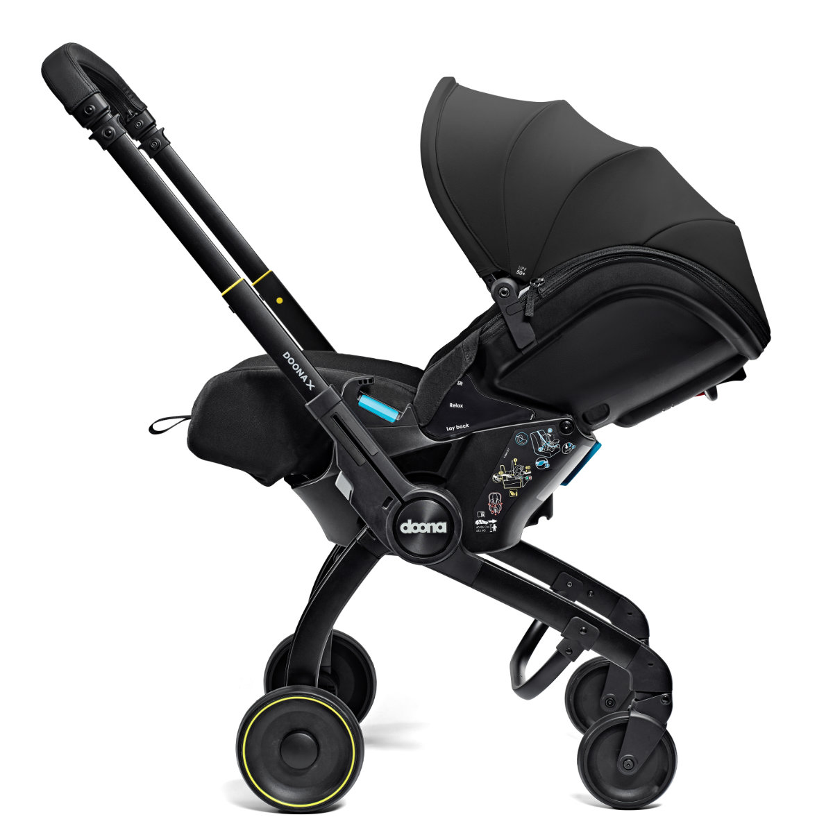 Doona X Infant Car Seat / Stroller with Doona X Isofix Base