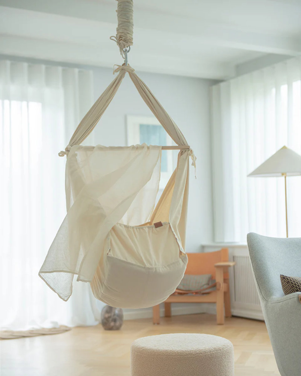 Membantu Premium Set Baby Hammock with Cradle Motor and Stand