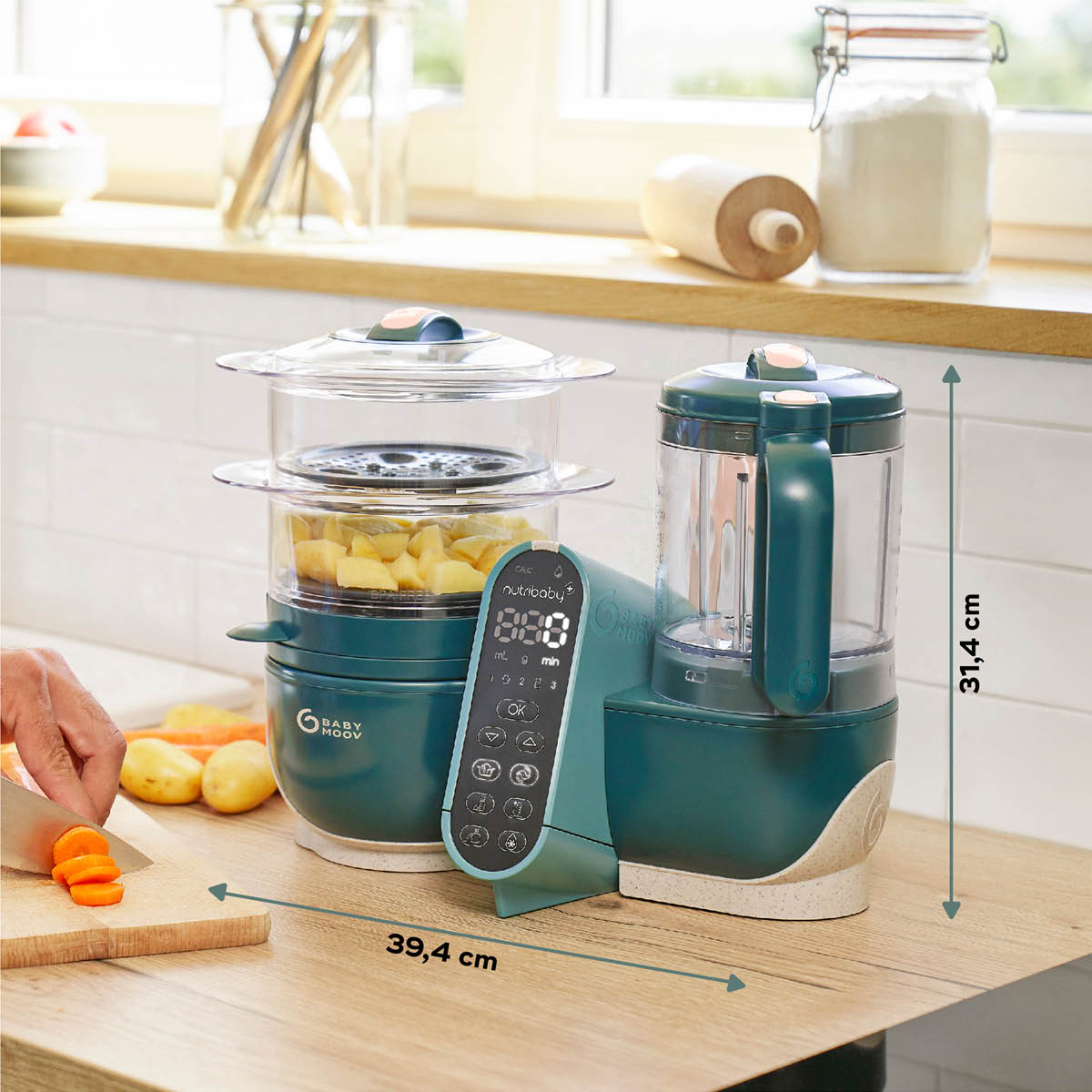 Babymoov Nutribaby(+) 6-in-1 Babynahrungszubereiter