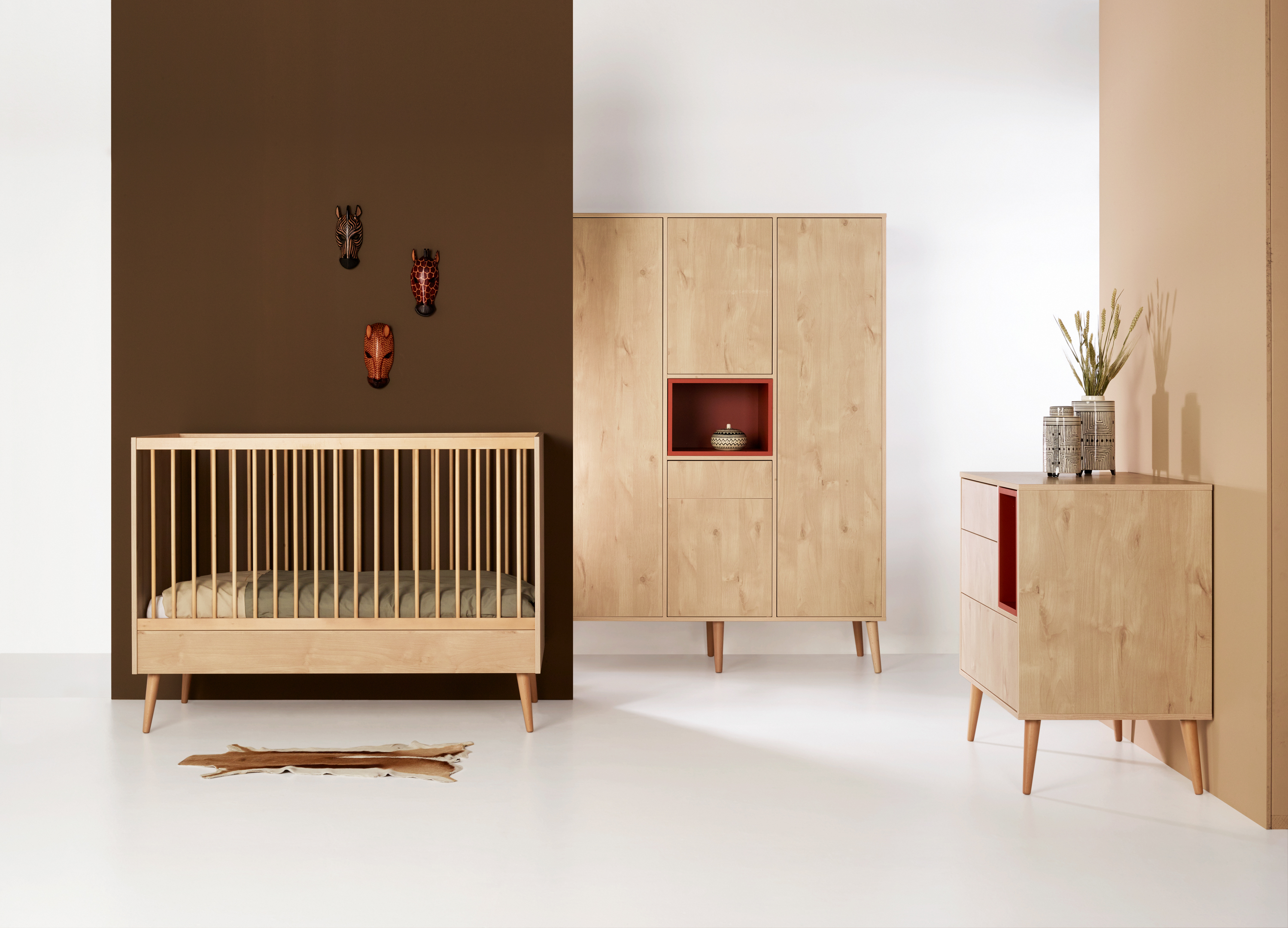 Quax Cocoon baby cot 60 x 120 cm