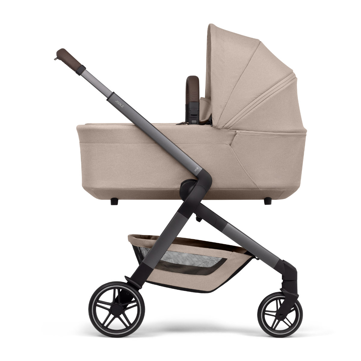 Joolz Hub2 Kombikinderwagen in Beige - Seitenansicht