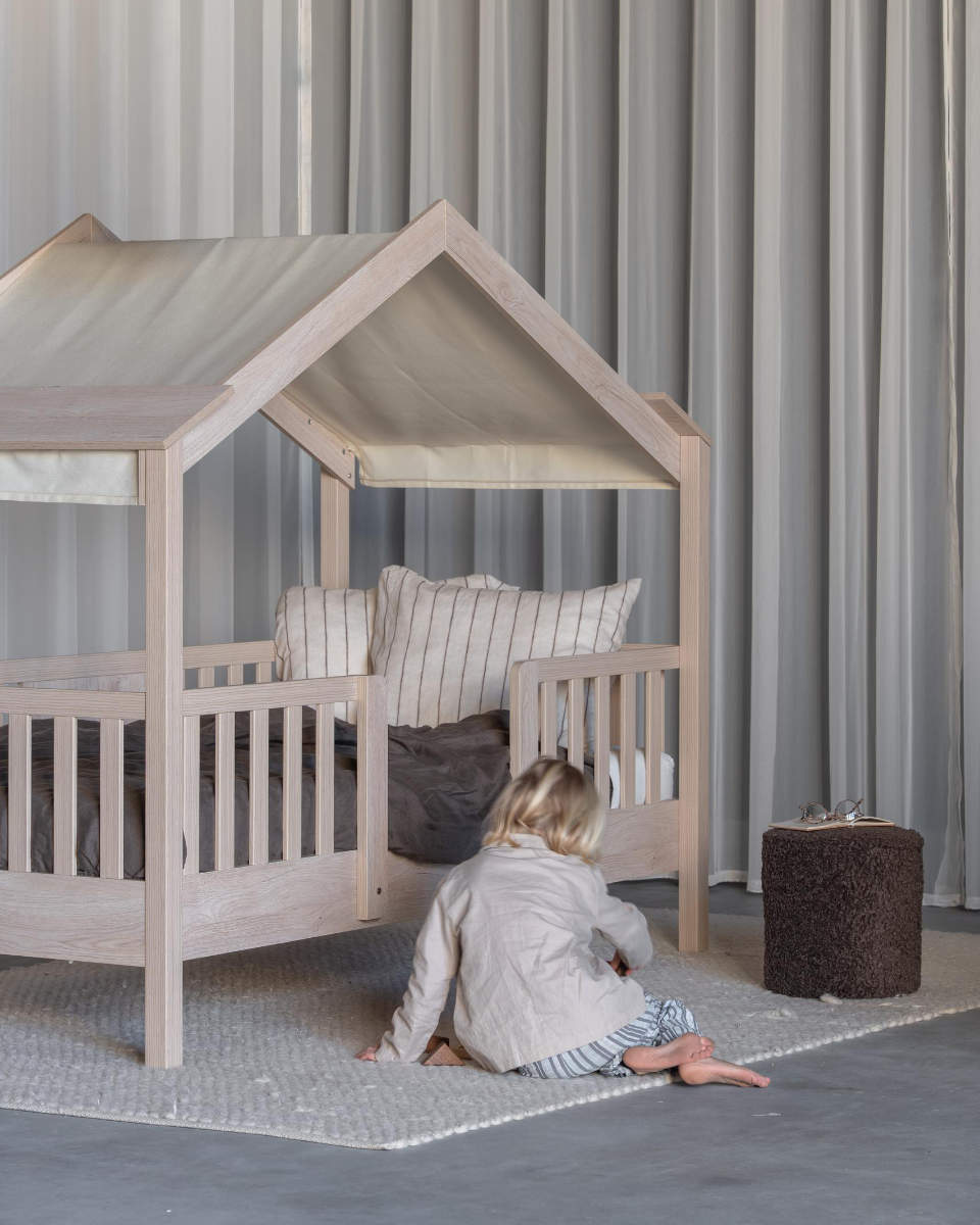 Quax Chalet Hausbett 90x200 cm - Jugendbett & Kinderbett