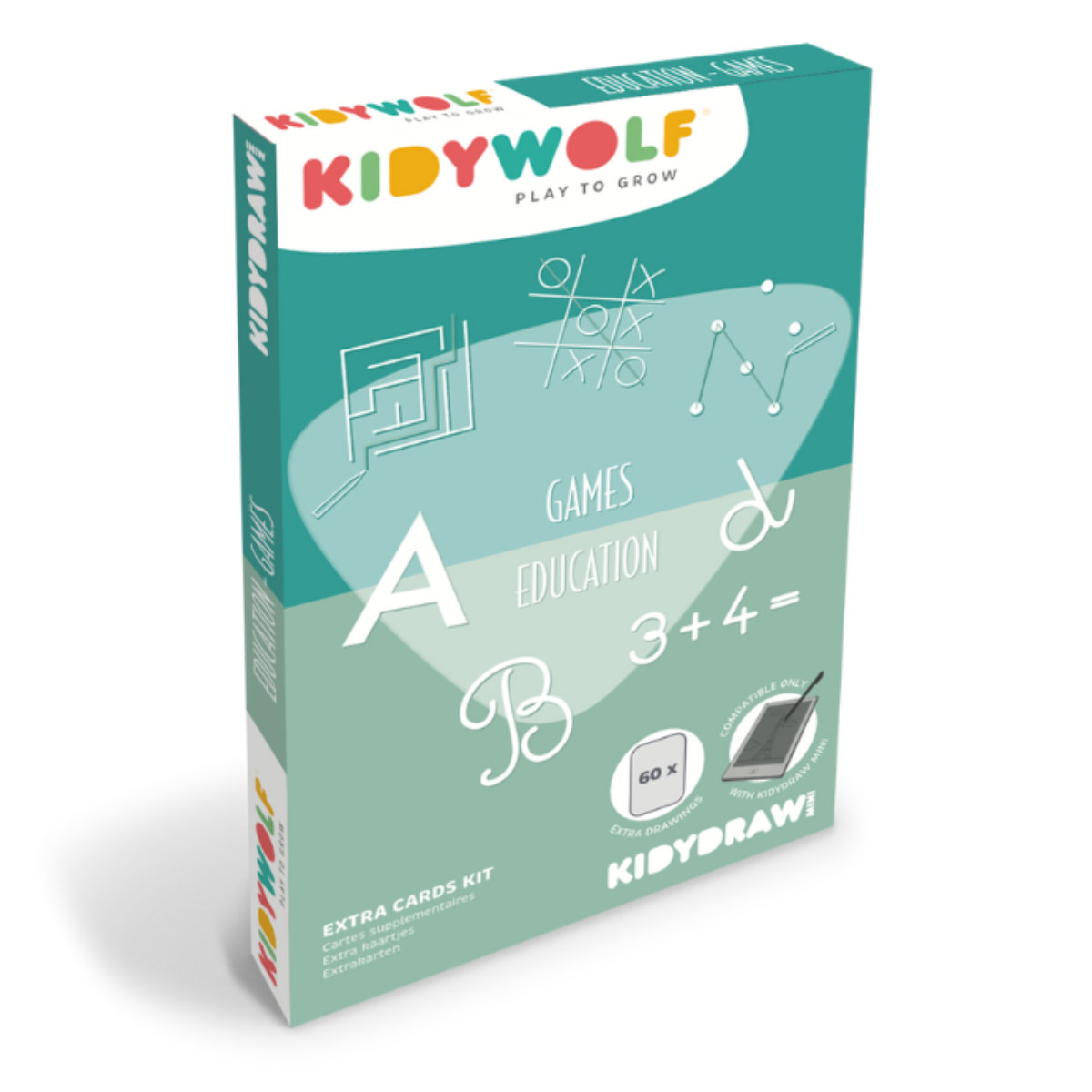 Kidywolf Refill Set for Kidydraw Mini Drawing Tablet