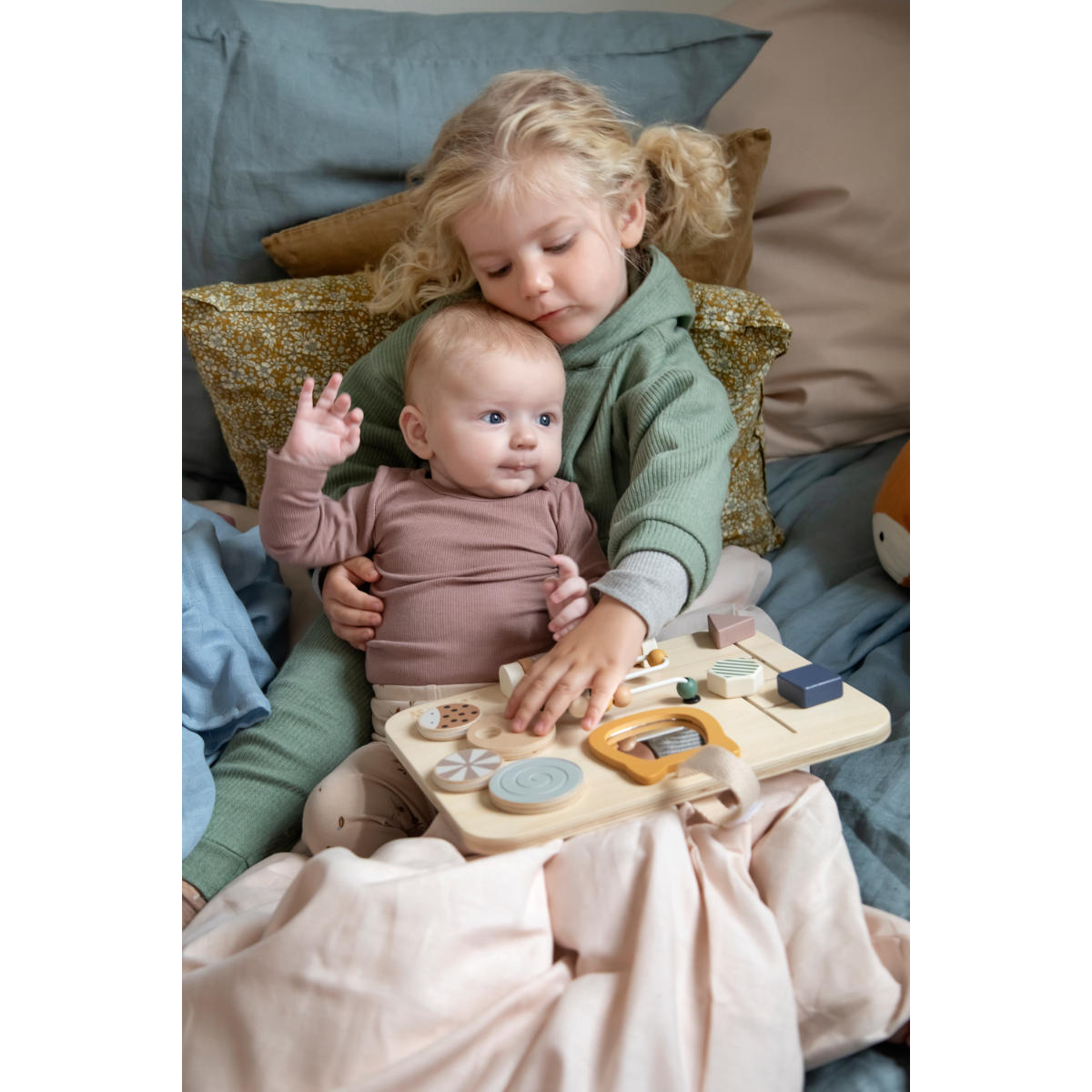 Sebra Wooden Activity Board, Woodland