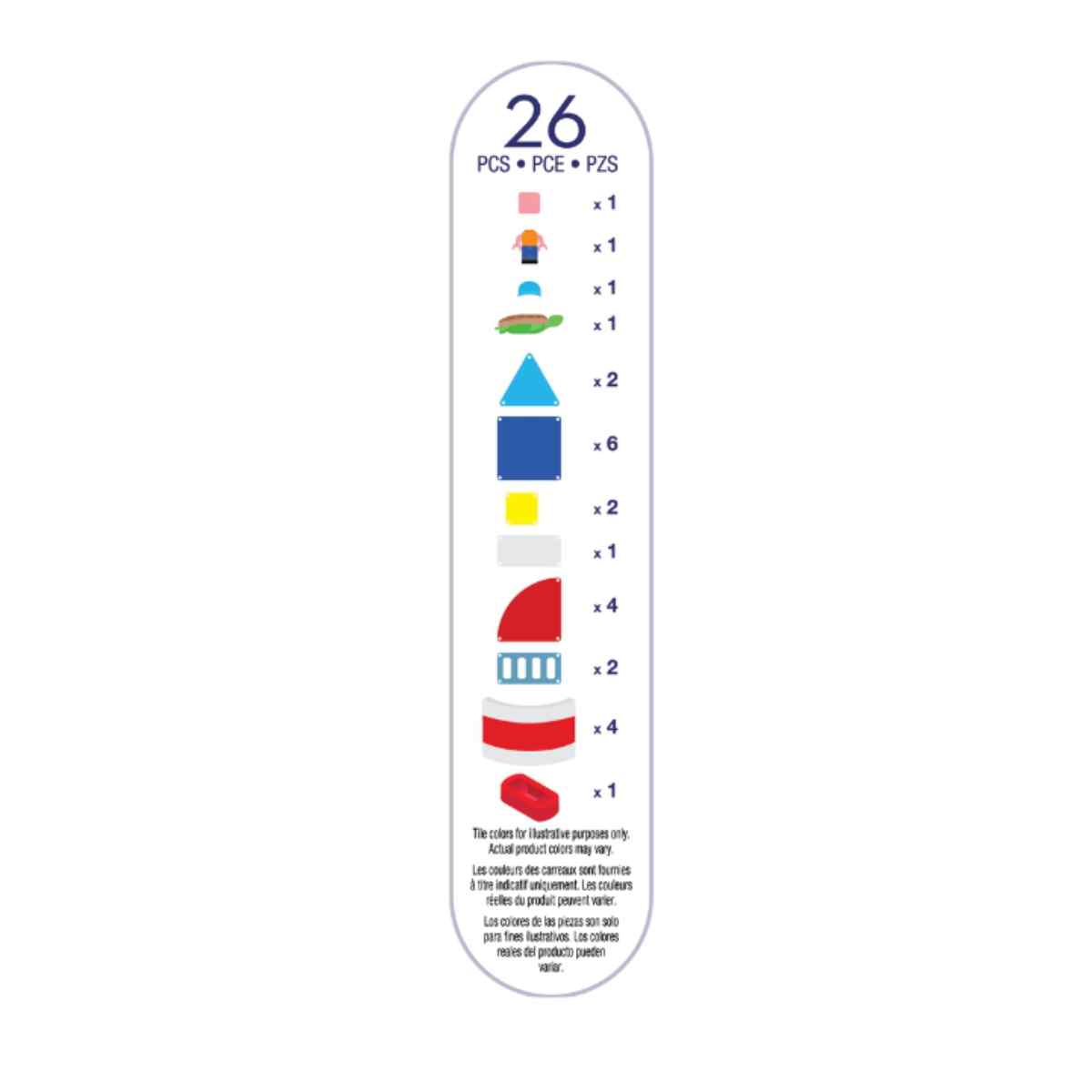 Magna-Tiles Lighthouse Rescue - 26 Teile