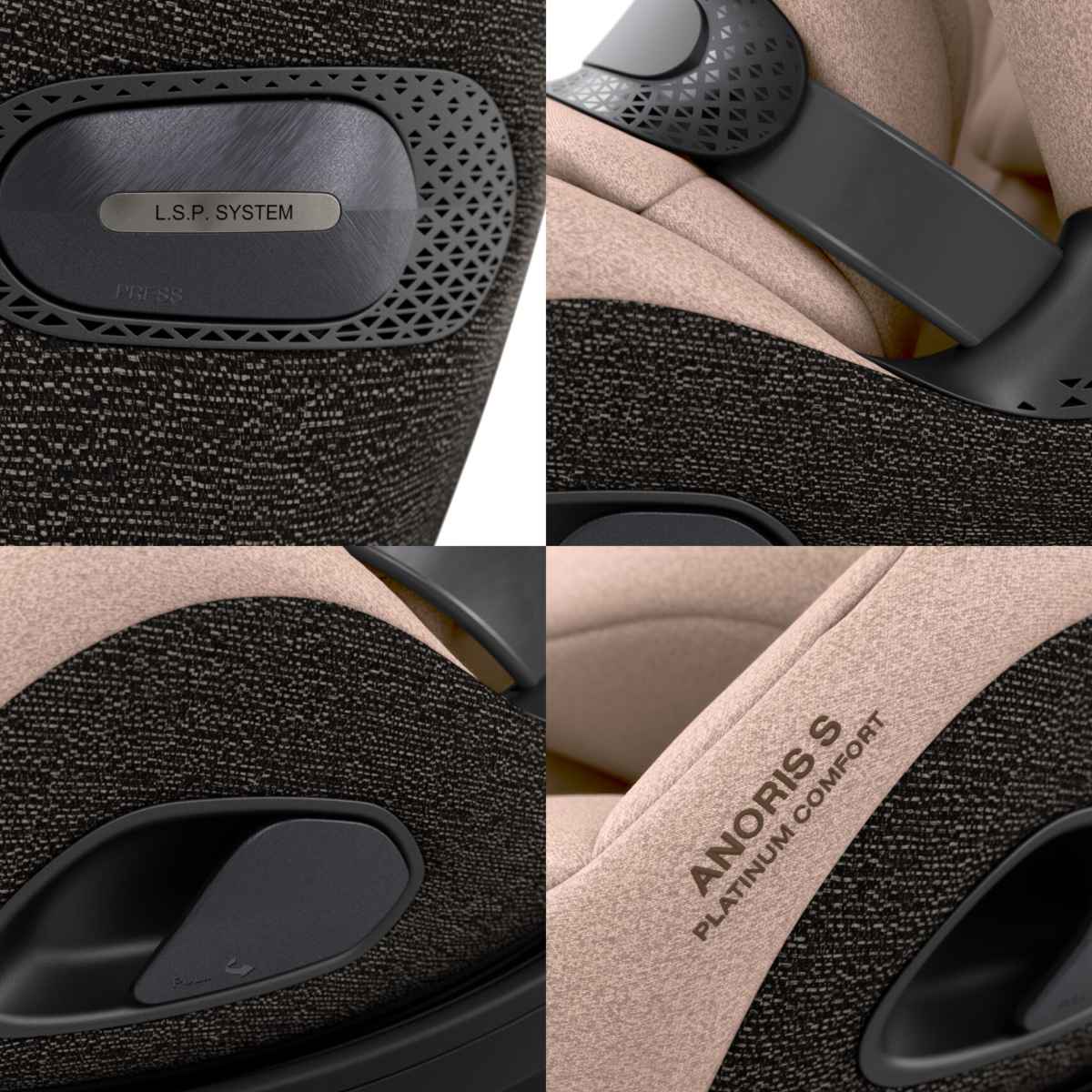 Cybex Anoris S Airbag i-Size Car Seat (15 Months–7 Years)