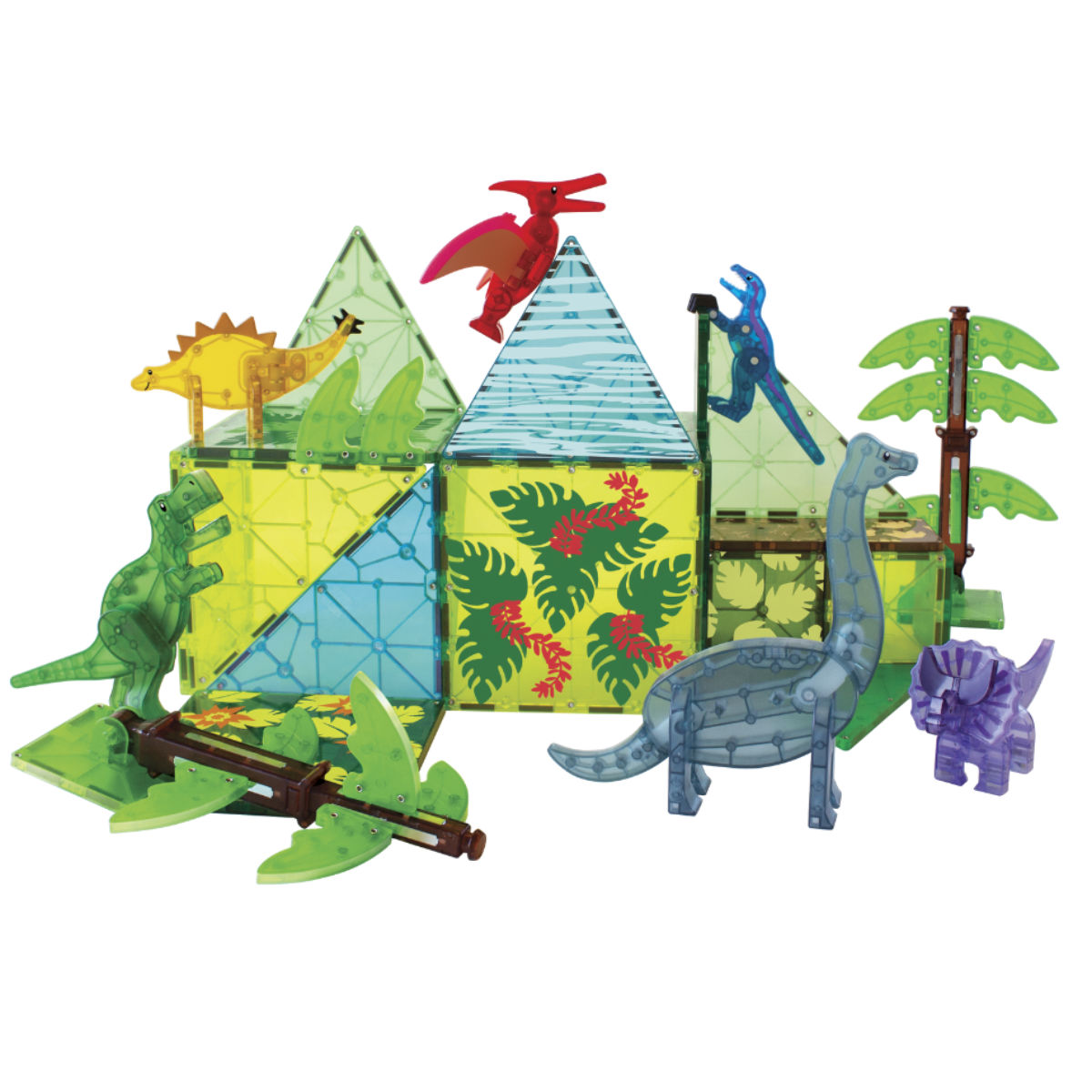 Magna-Tiles Dino World XL – 50 Teile