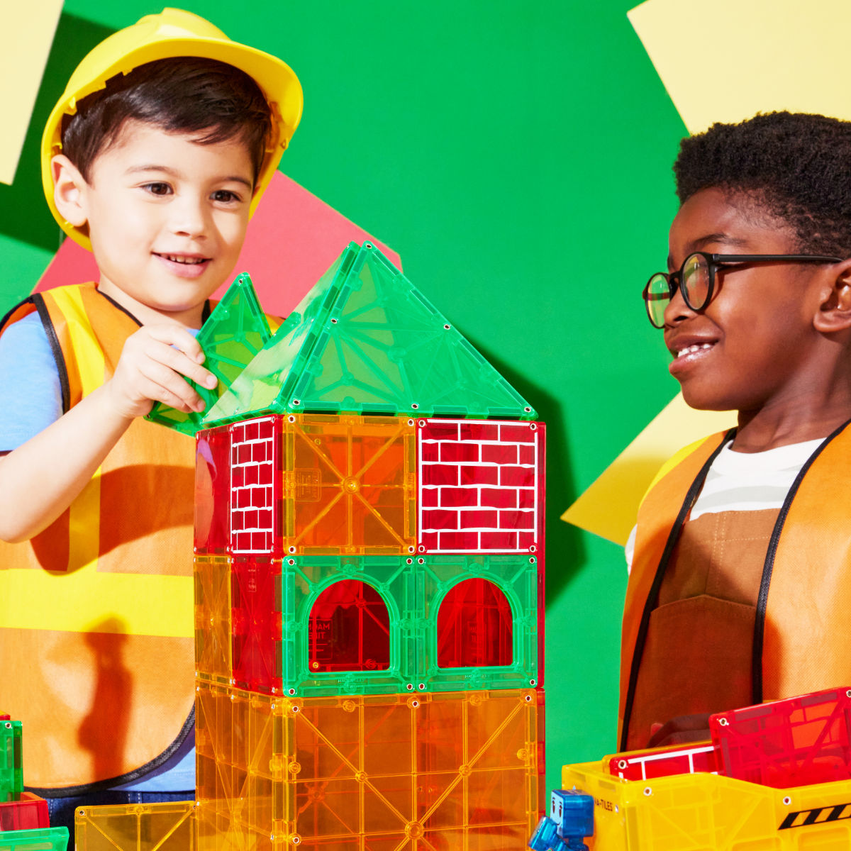 Magna-Tiles Builder XL – 50 Teile