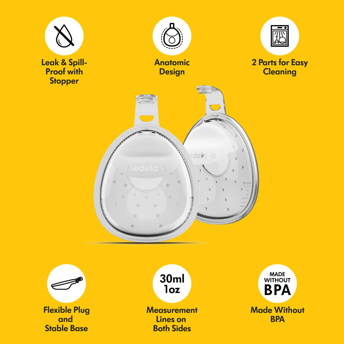 Medela InBra Milchauffangschalen 2 Stk.