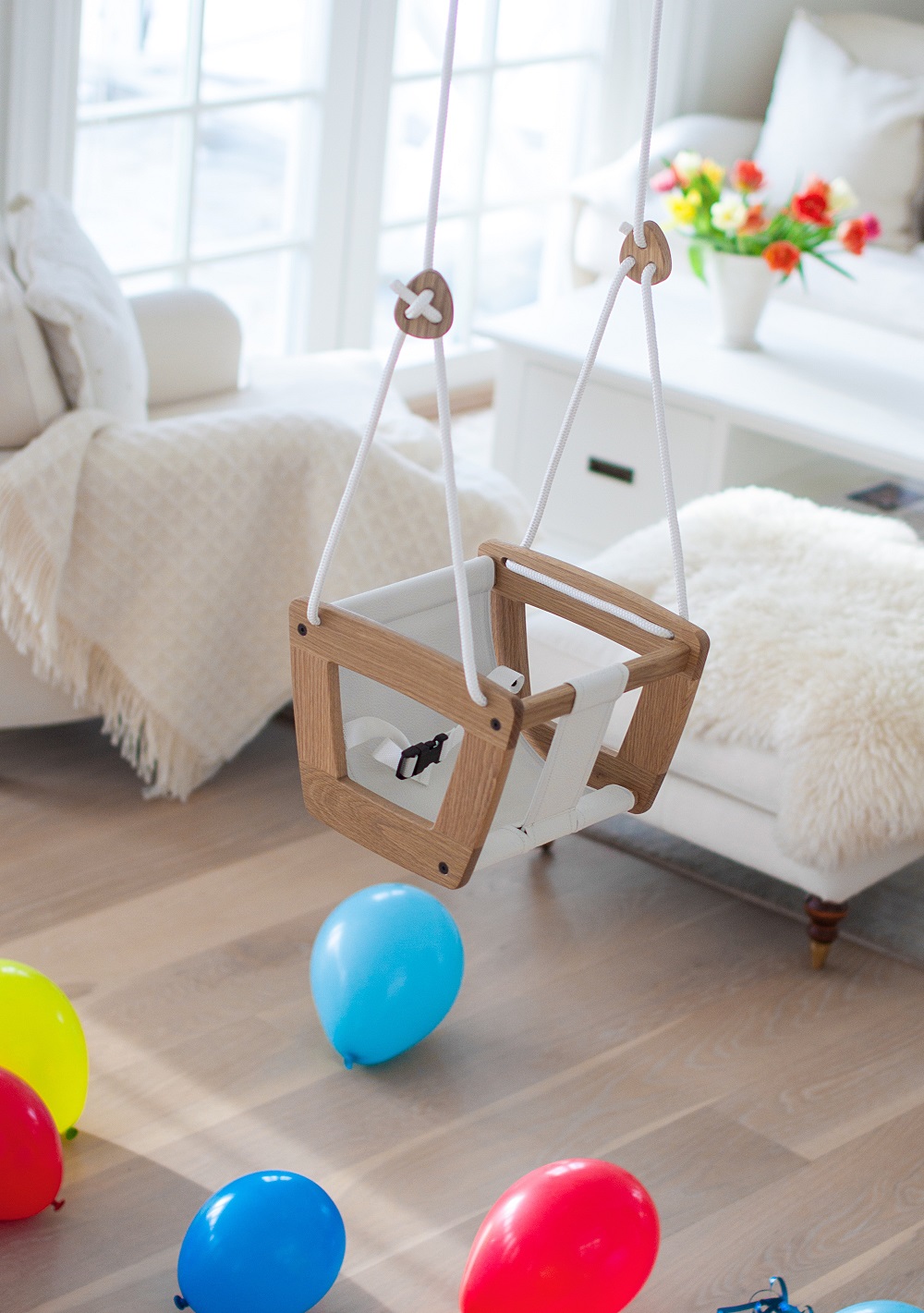 Lillagunga Toddler Schaukel Oak