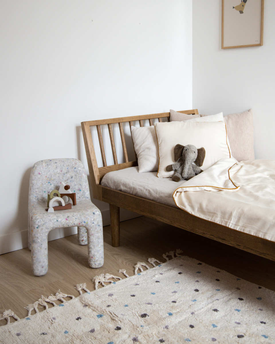 KAS Kopenhagen Fitted Sheet for Junior Bed Eli, 90x160 cm