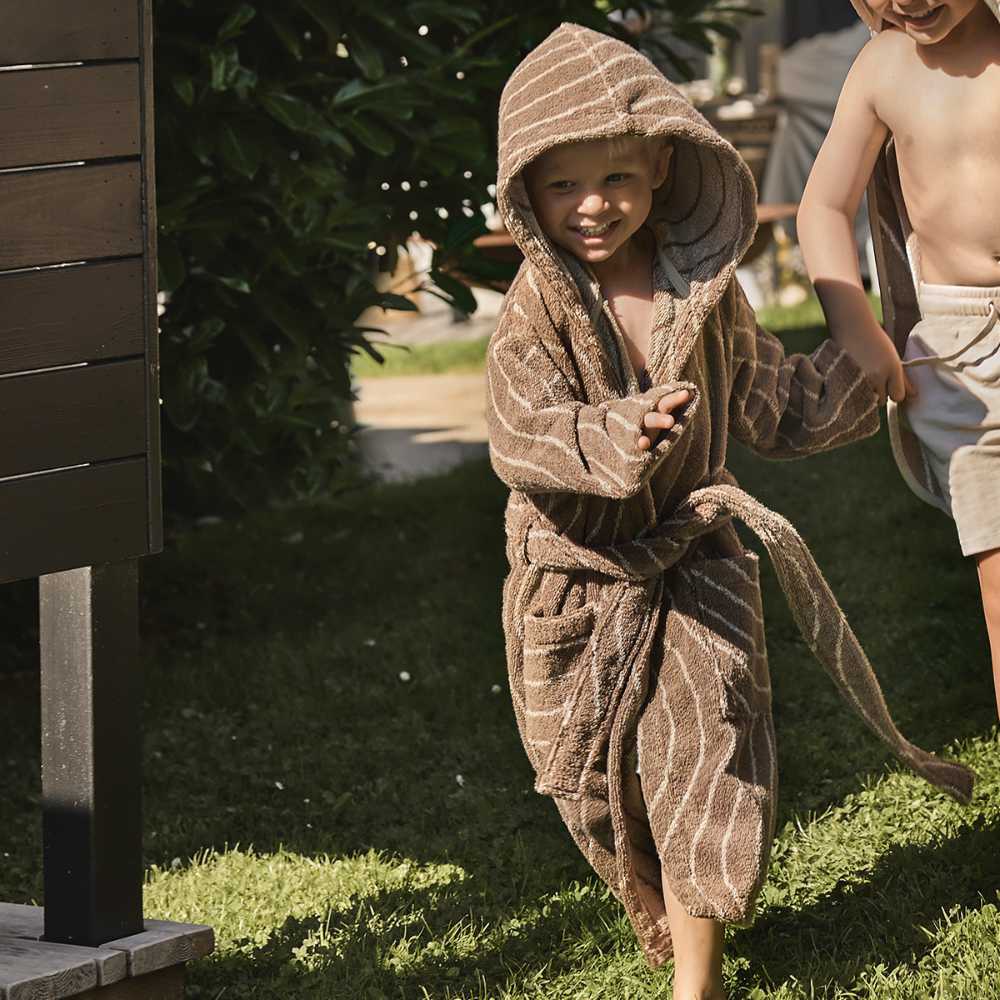 Leander Children's Bathrobe, Woodland