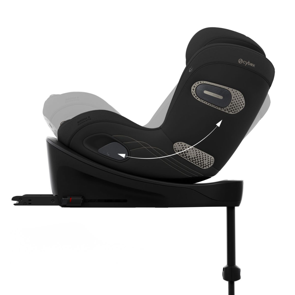 Cybex Sirona Si i-Size Car Seat (3 Months–4.5 Years) with integrated base