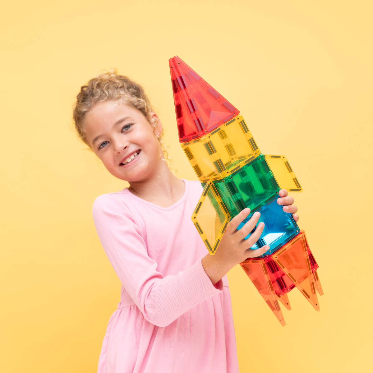 Connetix Magnetbausteine Light Rocket Pack in Bunt - gehalten
