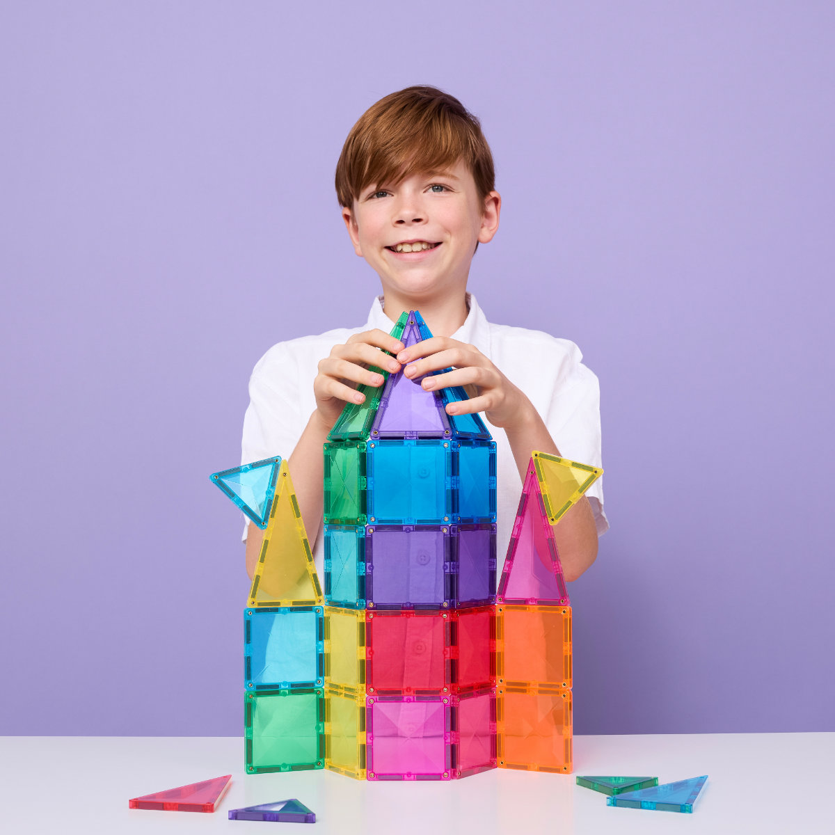 Connetix Magnetic Tiles Bright Discovery Pack – 32 Pieces