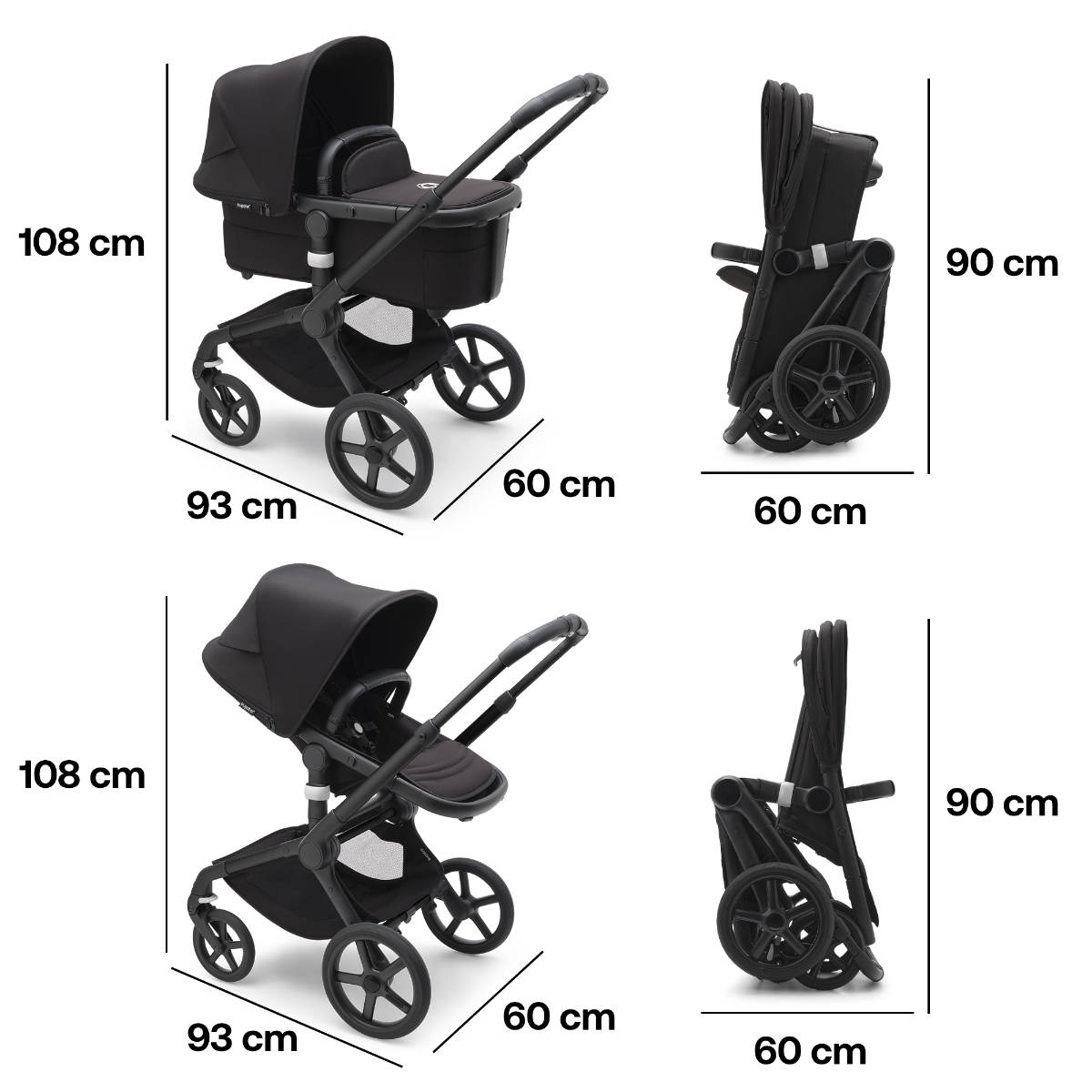 Bugaboo Fox 5 Kinderwagen Set All in One