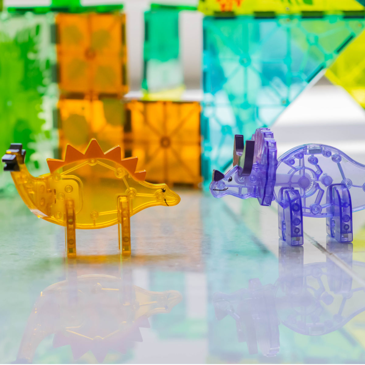 Magna-Tiles Dino World XL – 50 Teile