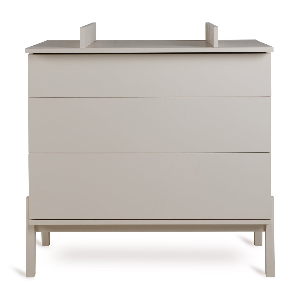 Quax Ashi Wickelaufsatz für Kommode in Beige - Vorderansicht