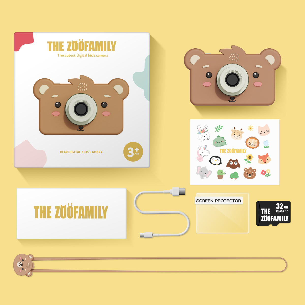 The Zoofamily Zoo Friends C1 Kids Camera