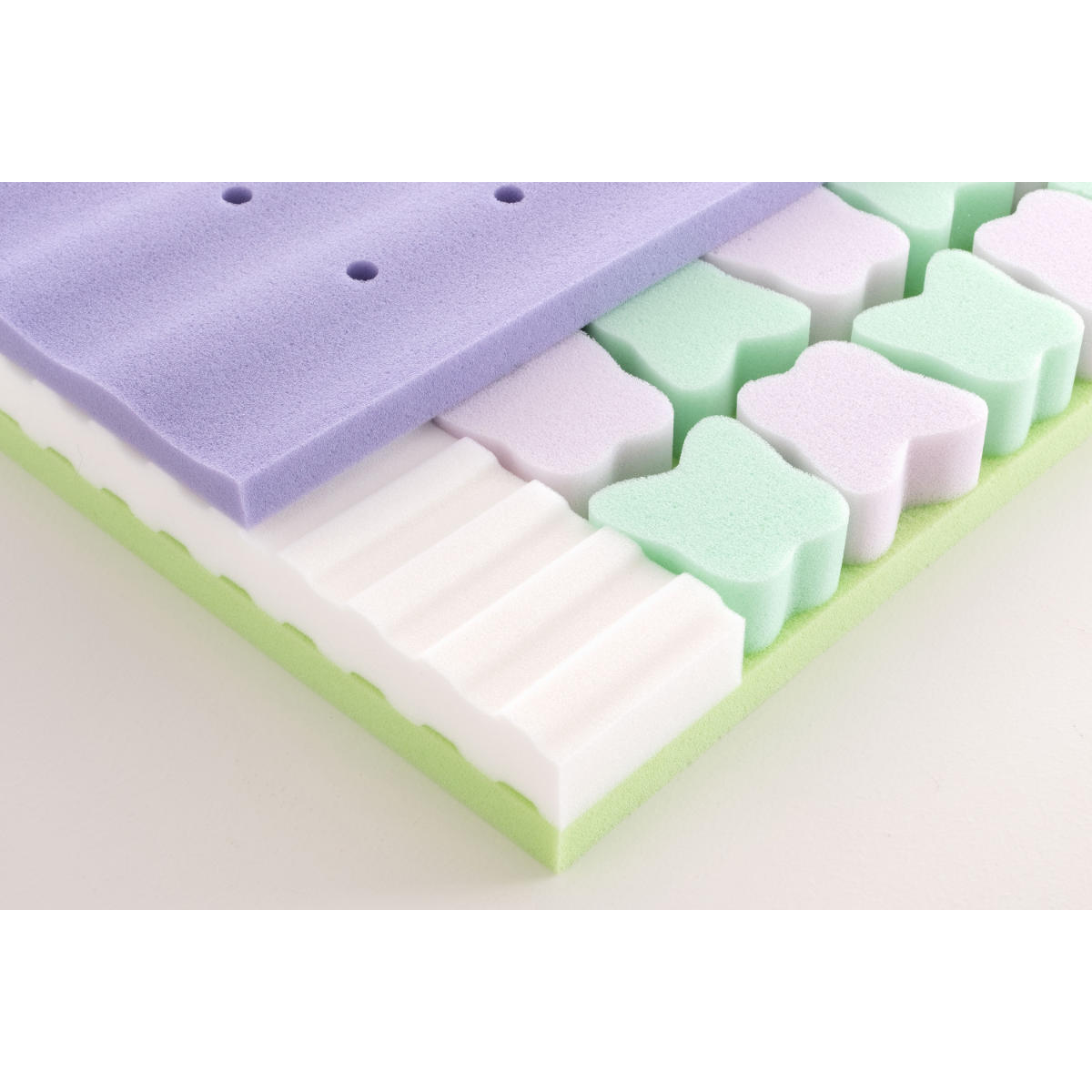 Träumeland Premium Baby Mattress Butterfly, 60x120/ 70x140 cm