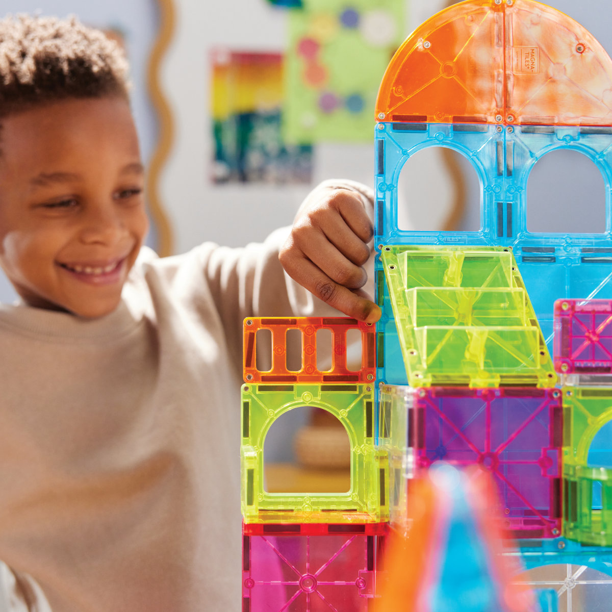 Magna-Tiles City Center – 110 Teile