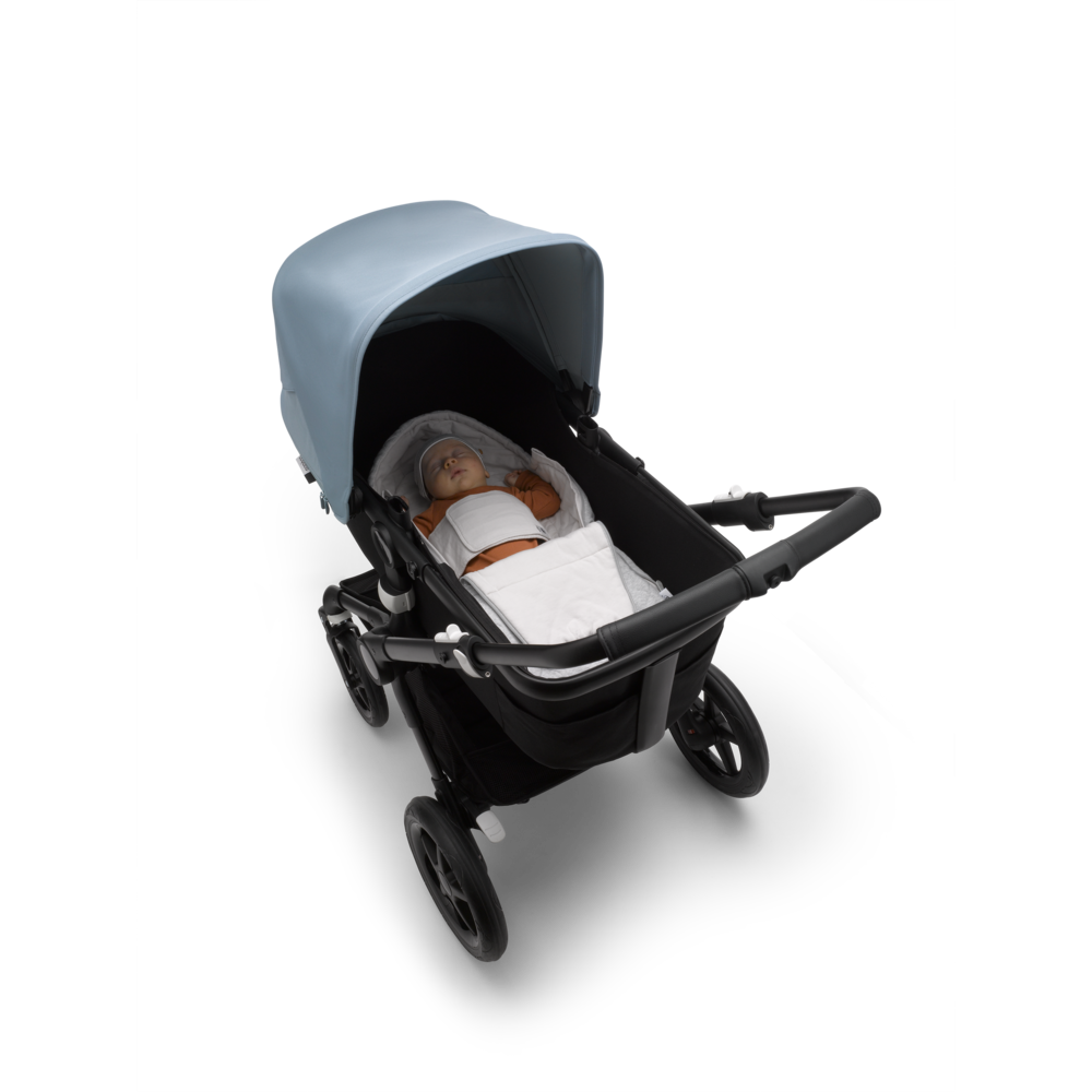 Bugaboo Neugeborenen Nestchen in Schwarz - Draufsicht