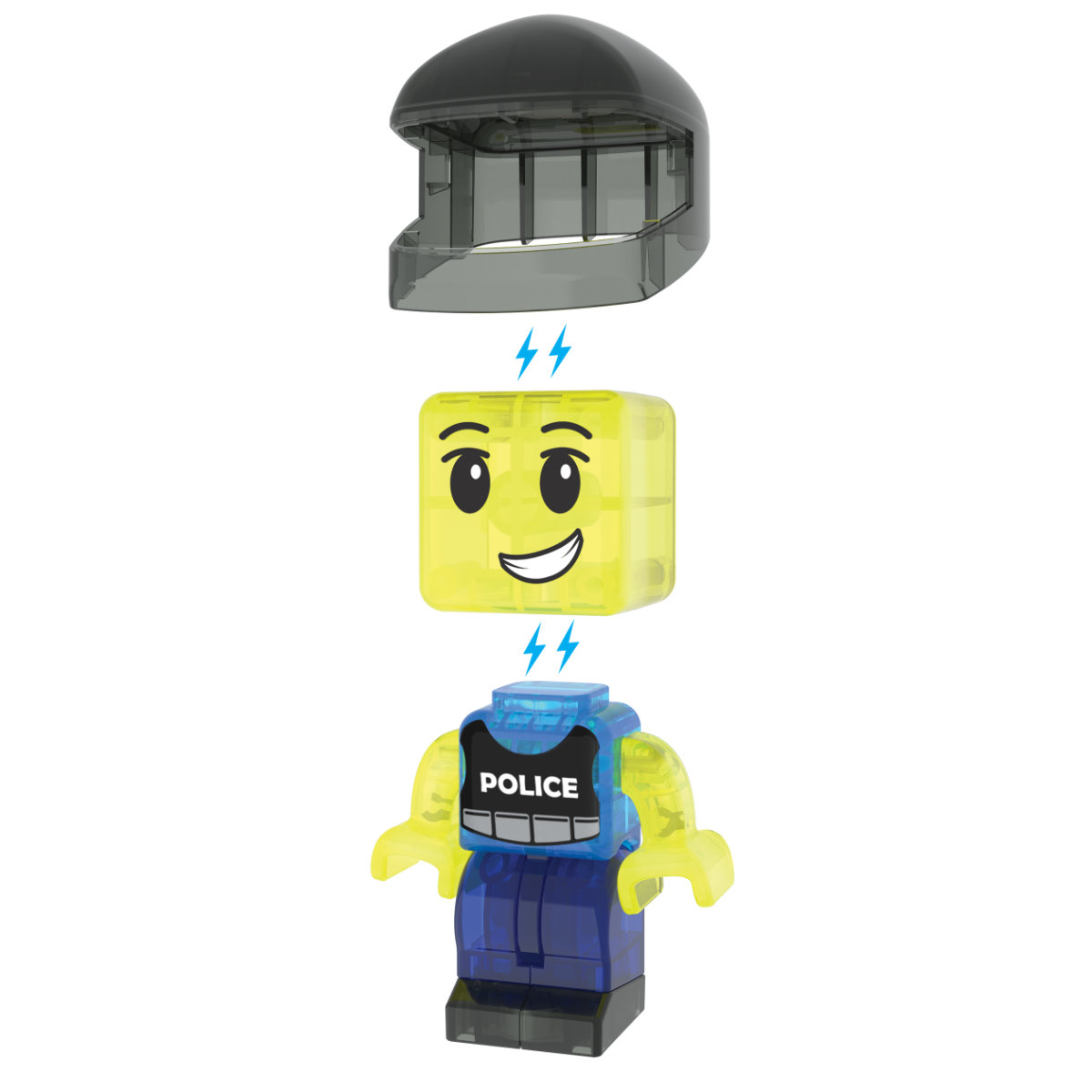 Magna-Tiles Police Patrol – 20 Piece